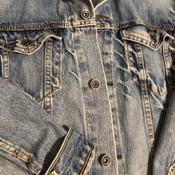 Oversized denim jacket - Picture 4 of 6